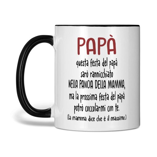Tazza Futuro Papà | Primo Regalo Per La Festa Del Papà | Tazza Da Caffè Per Papà
